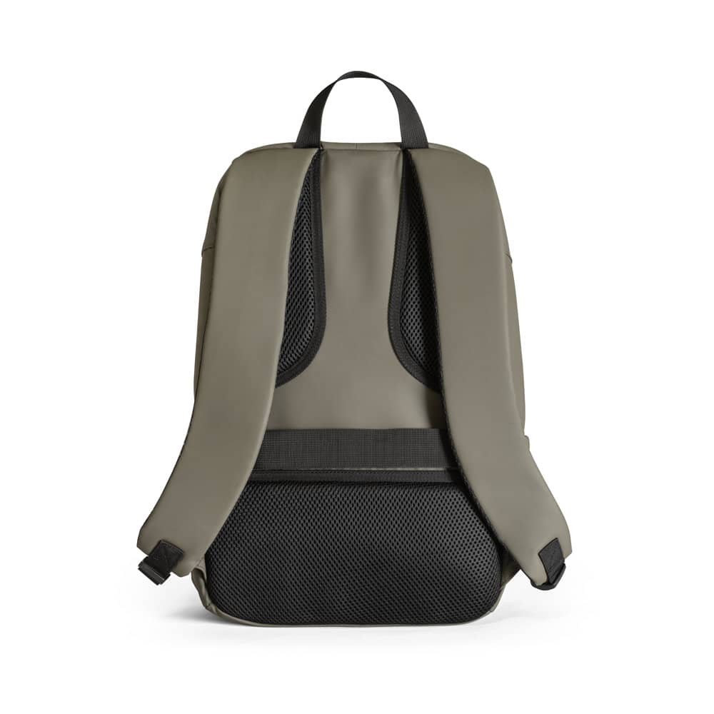 Mochila para notebook (16") em poliéster reciclado 600D de alta densidade, com revestimento resistente à água (19 L)