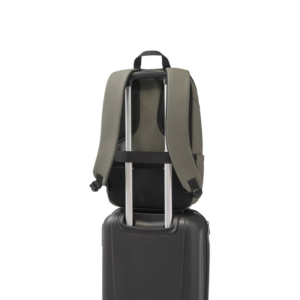 Mochila para notebook (16") em poliéster reciclado 600D de alta densidade, com revestimento resistente à água (19 L)