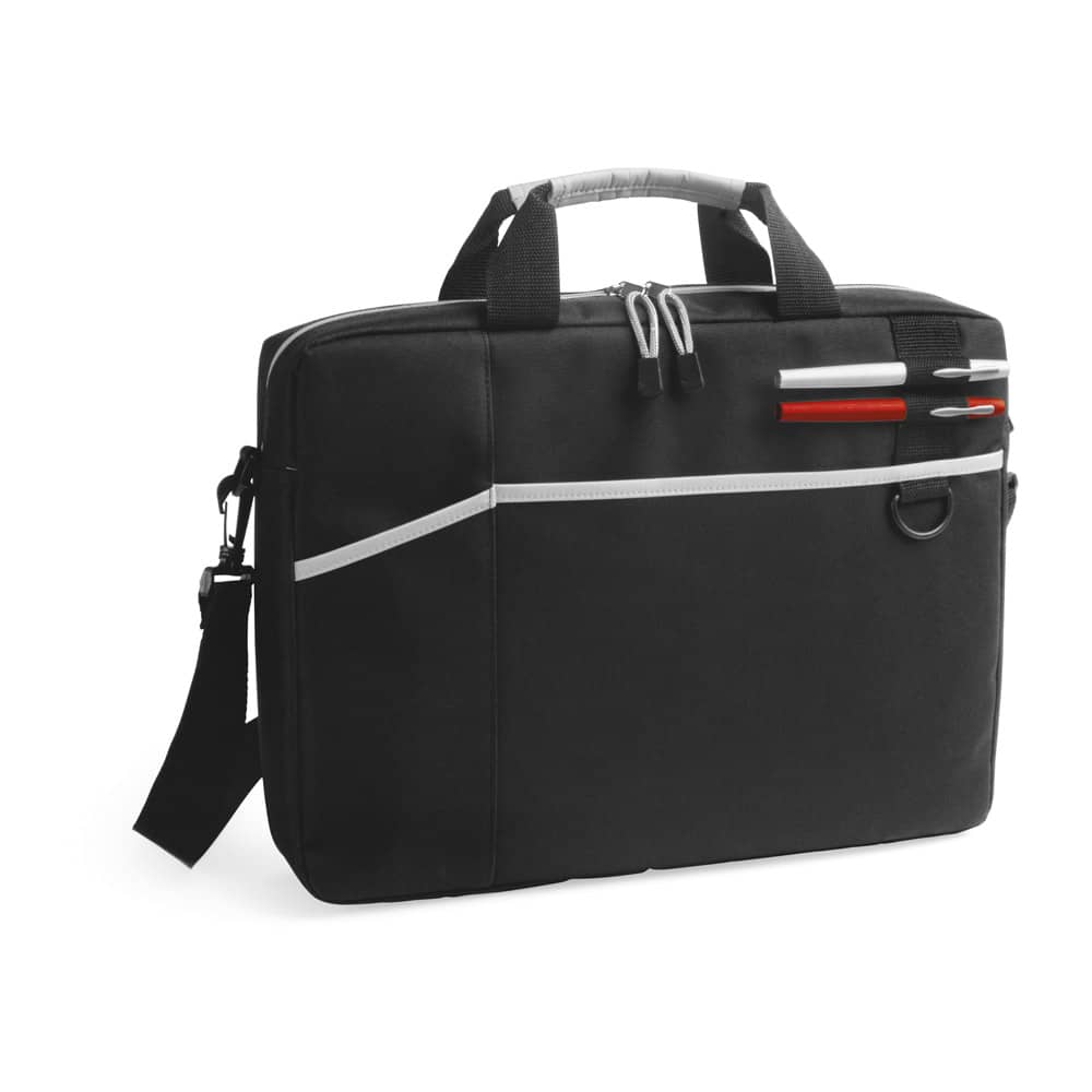 Pasta para notebook (15'6'') em 600D com interior forrado e almofadado