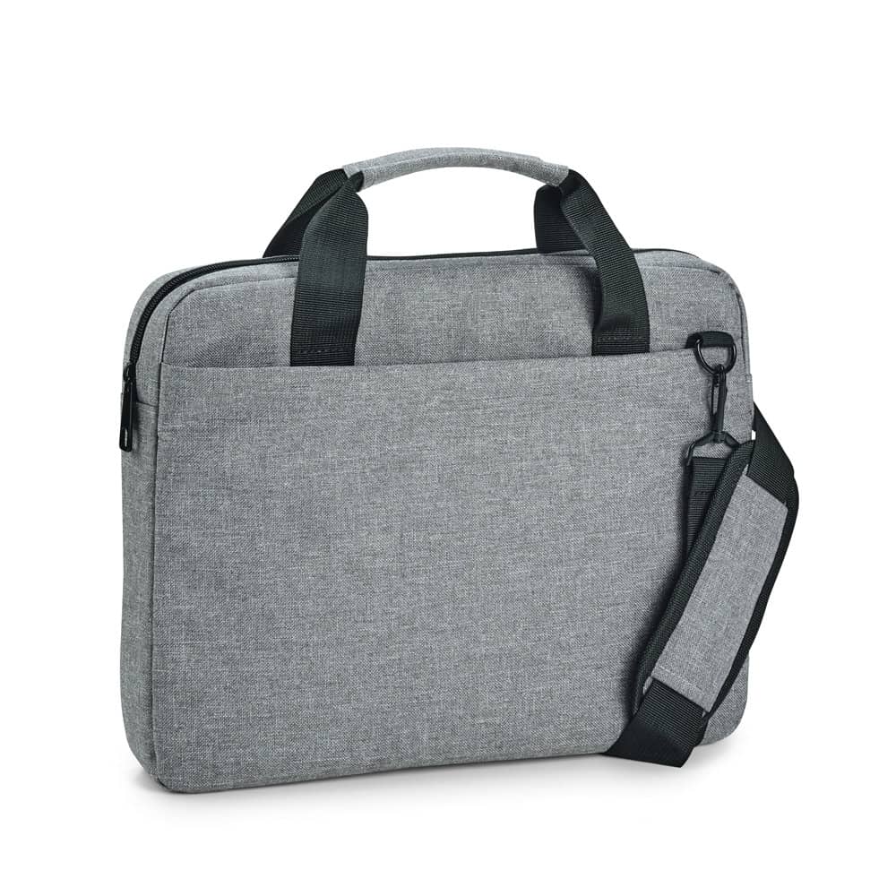 Pasta para notebook (14'') em 600D de alta densidade com compartimento forrado e almofadado