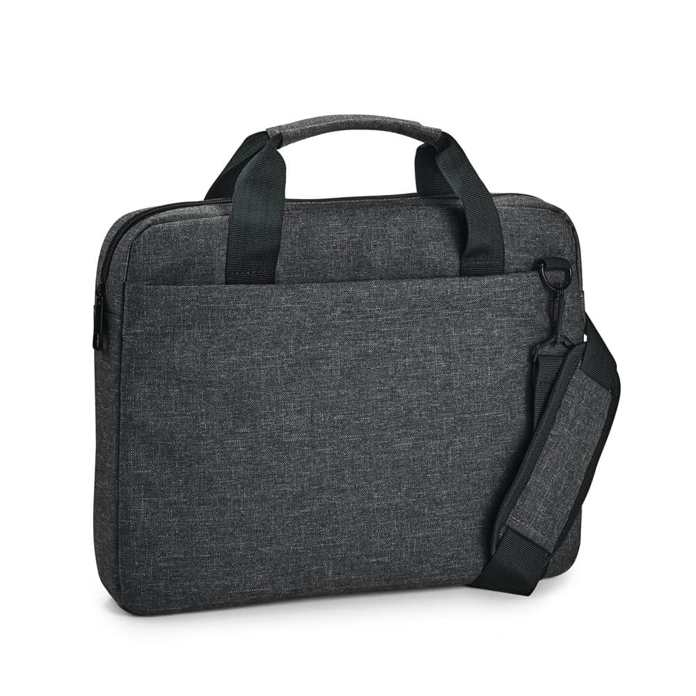 Pasta para notebook (14'') em 600D de alta densidade com compartimento forrado e almofadado