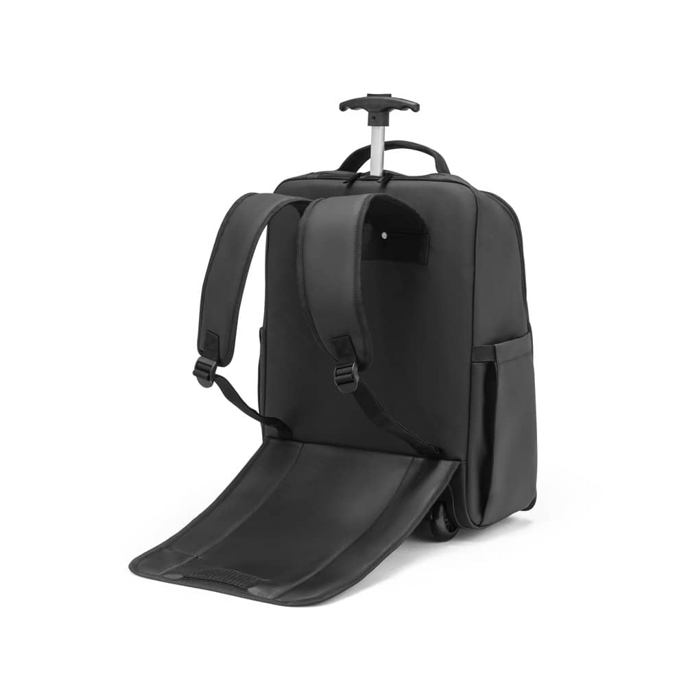 Mochila trolley em 900D com revestimento resistente à água 28 L (17'3")