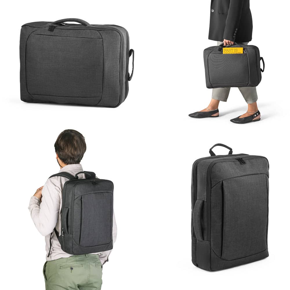 Mochila 2 em 1 para notebook (15'6") em 600D (14 L)