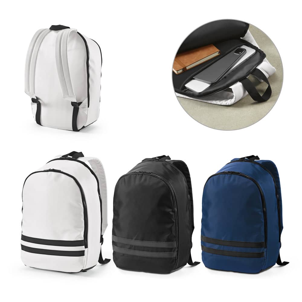 MANCHESTER NOTE. Mochila para notebook (15") em poliéster reciclado 290T (18 L)