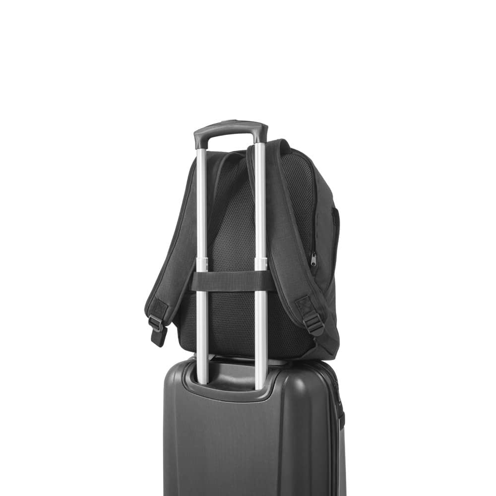 Mochila com sistema antirroubo para notebook (15'6") em 600D e ripstop (17 L)