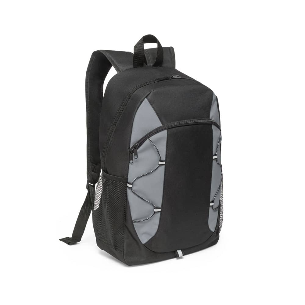 Mochila em 600D com detalhes em ripstop colorido (16 L)