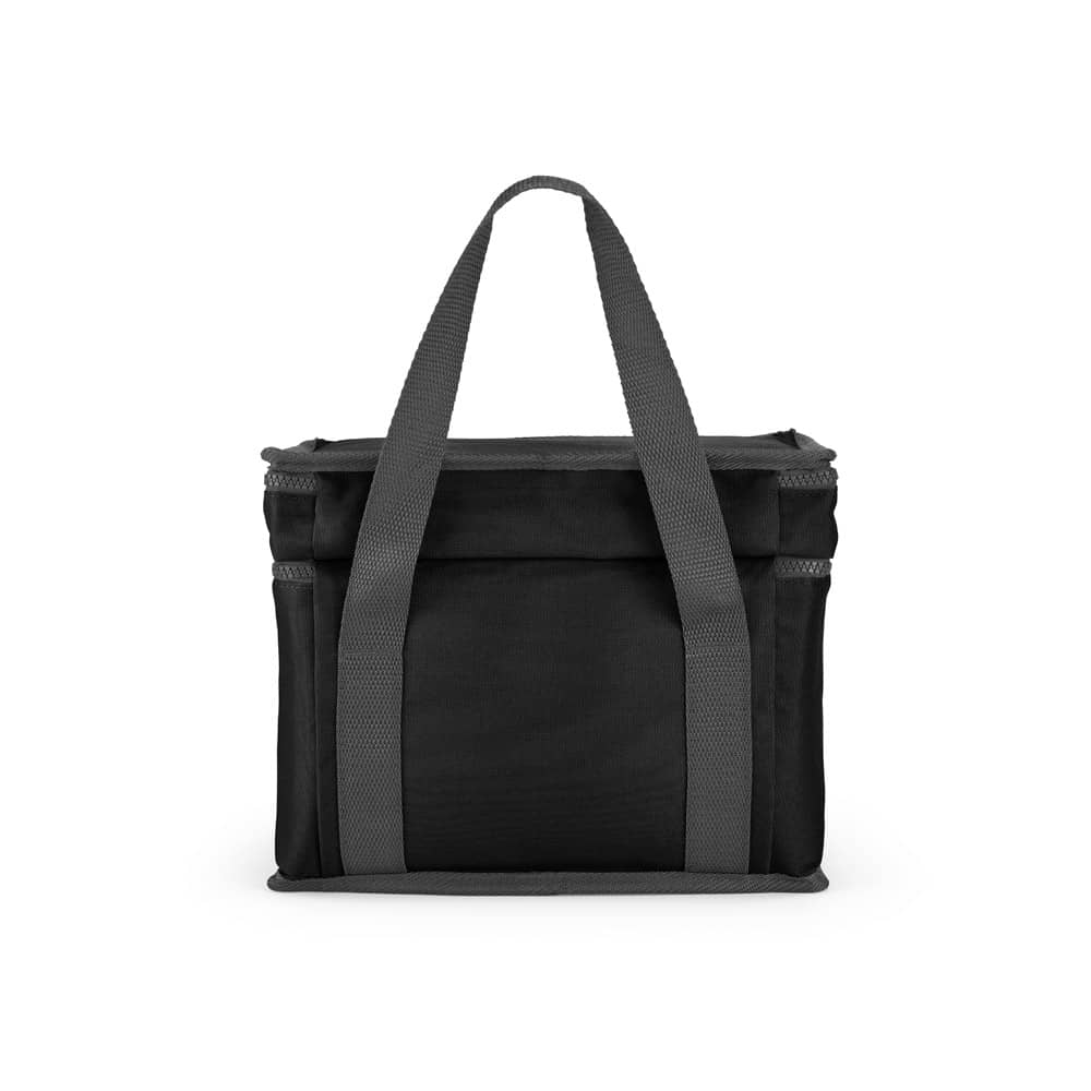 Sacola térmica em poliéster reciclado 600D com isolamento em PEVA 9'5 L