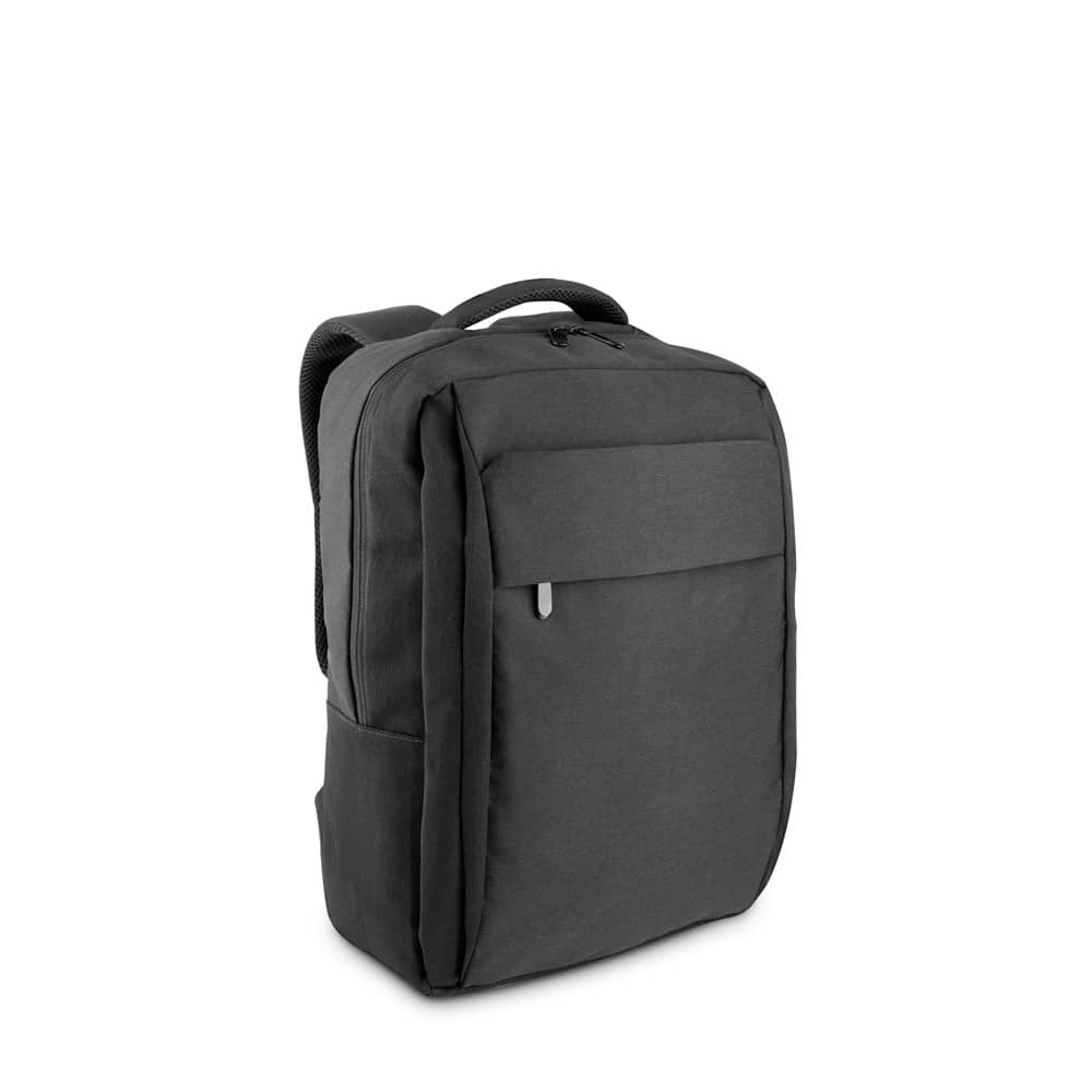 Mochila, totalmente almofadada, para notebook (15'6") em poliéster reciclado 300D de alta densidade (18 L)
