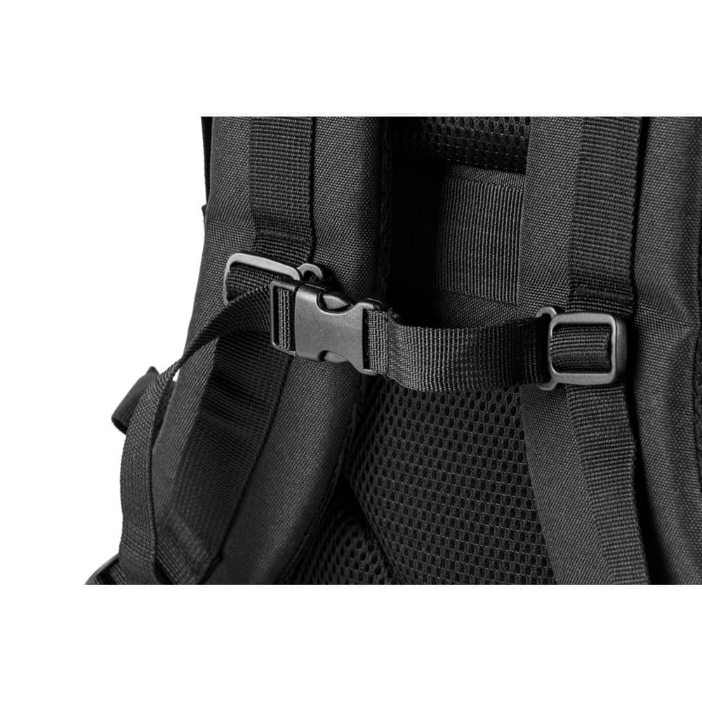 Mochila estilo militar em poliéster reciclado 600D de alta densidade, com bolso para notebook (17'3") 21 L