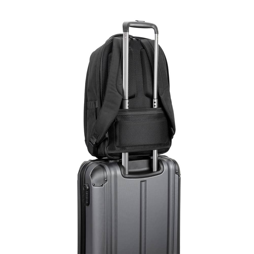 Mochila antirroubo com bolso para notebook (17'3"), em poliéster reciclado 600D twill, resistente à água (20 L)