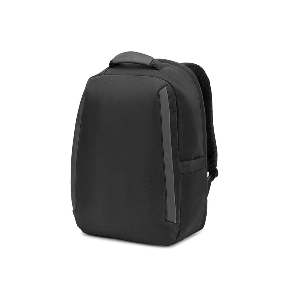 Mochila antirroubo com bolso para notebook (17'3"), em poliéster reciclado 600D twill, resistente à água (20 L)