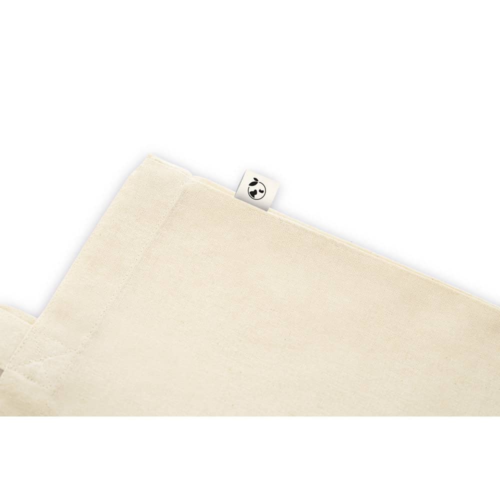 Sacola 100% algodão orgânico (140 g/m²)