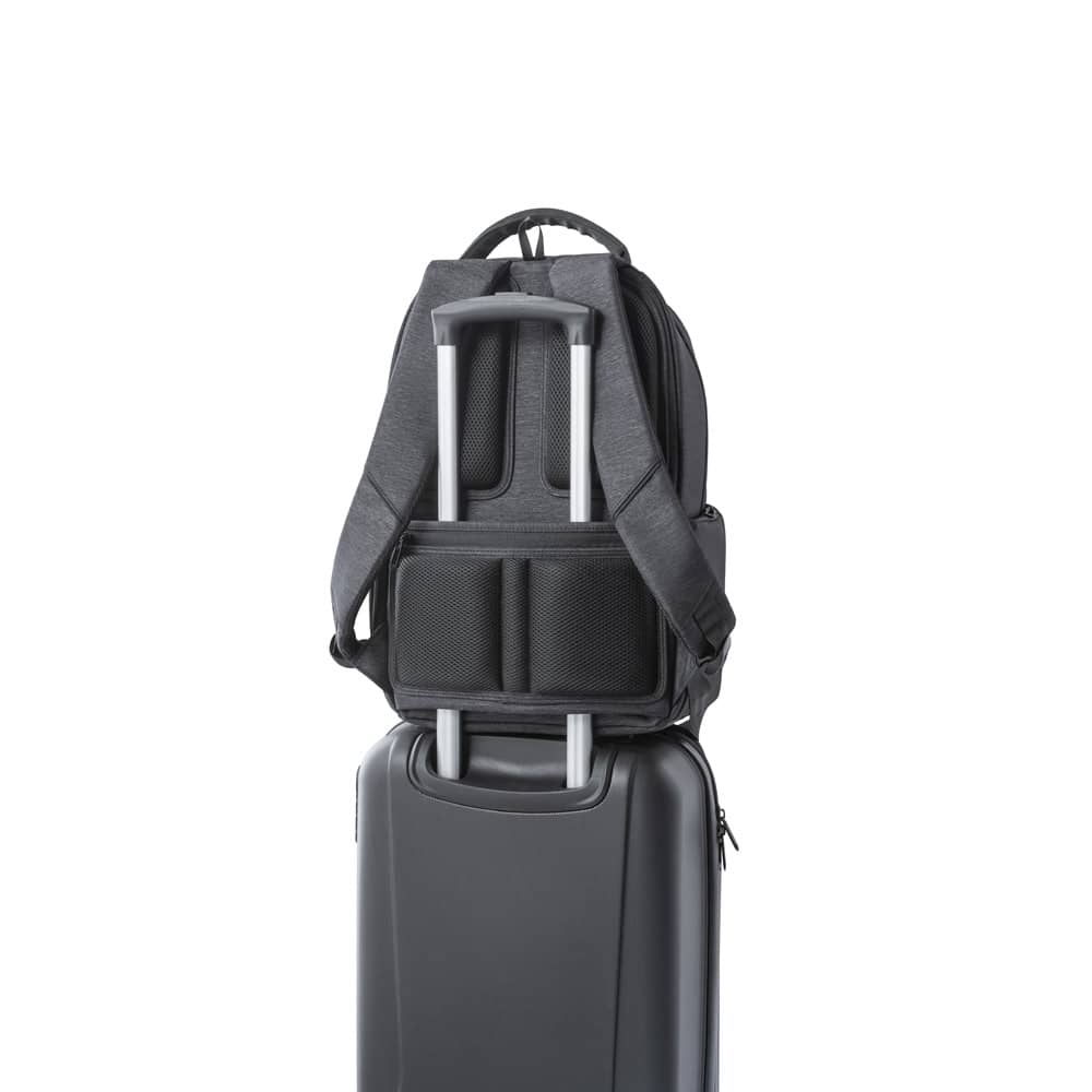 Mochila para notebook (17'') em Nylon 2Tone impermeável com dois compartimentos forrados e almofadados (20 L)