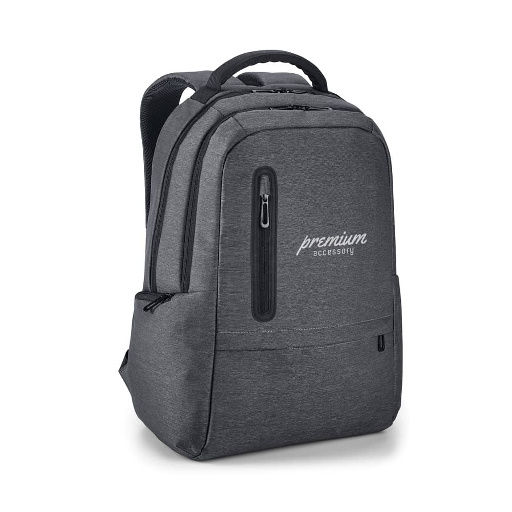 Mochila para notebook (17'') em Nylon 2Tone impermeável com dois compartimentos forrados e almofadados (20 L)