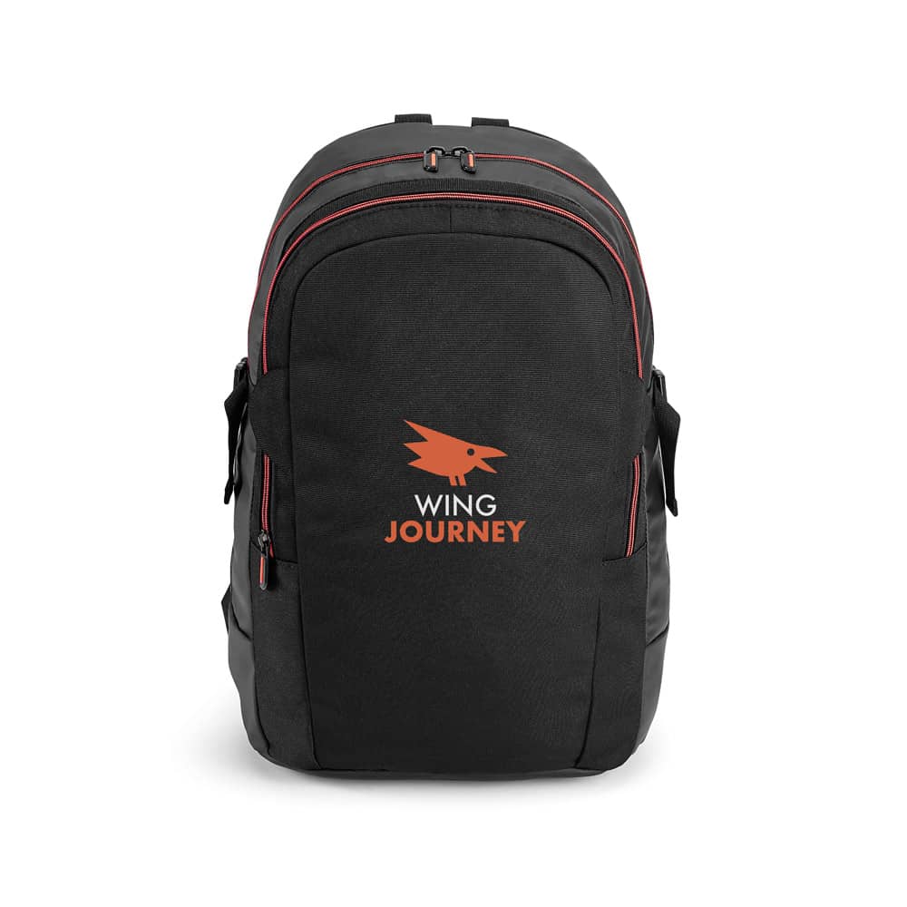 Mochila para notebook (17'') com 2 compartimentos, em 900D e c