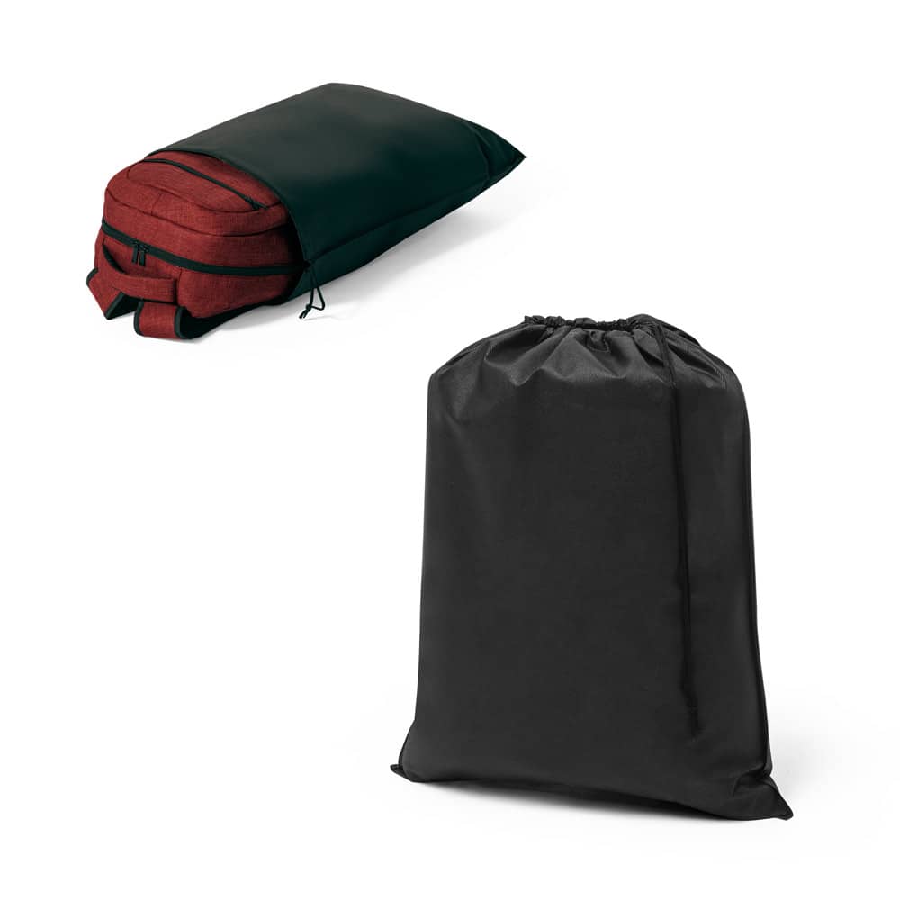 Sacola em tecido para mochila (60 g/m²) com cordão