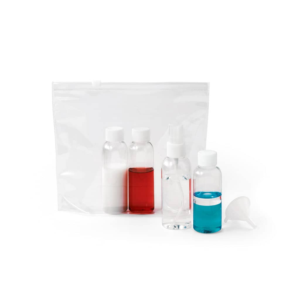 Bolsa de cosméticos hermética em PVC