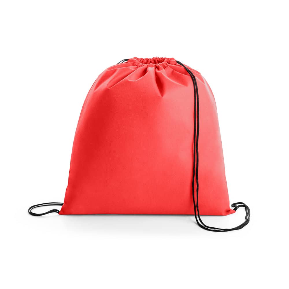 Sacola tipo mochila em non-woven (80 g/m²)