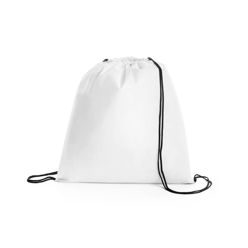 Sacola tipo mochila em non-woven (80 g/m²)