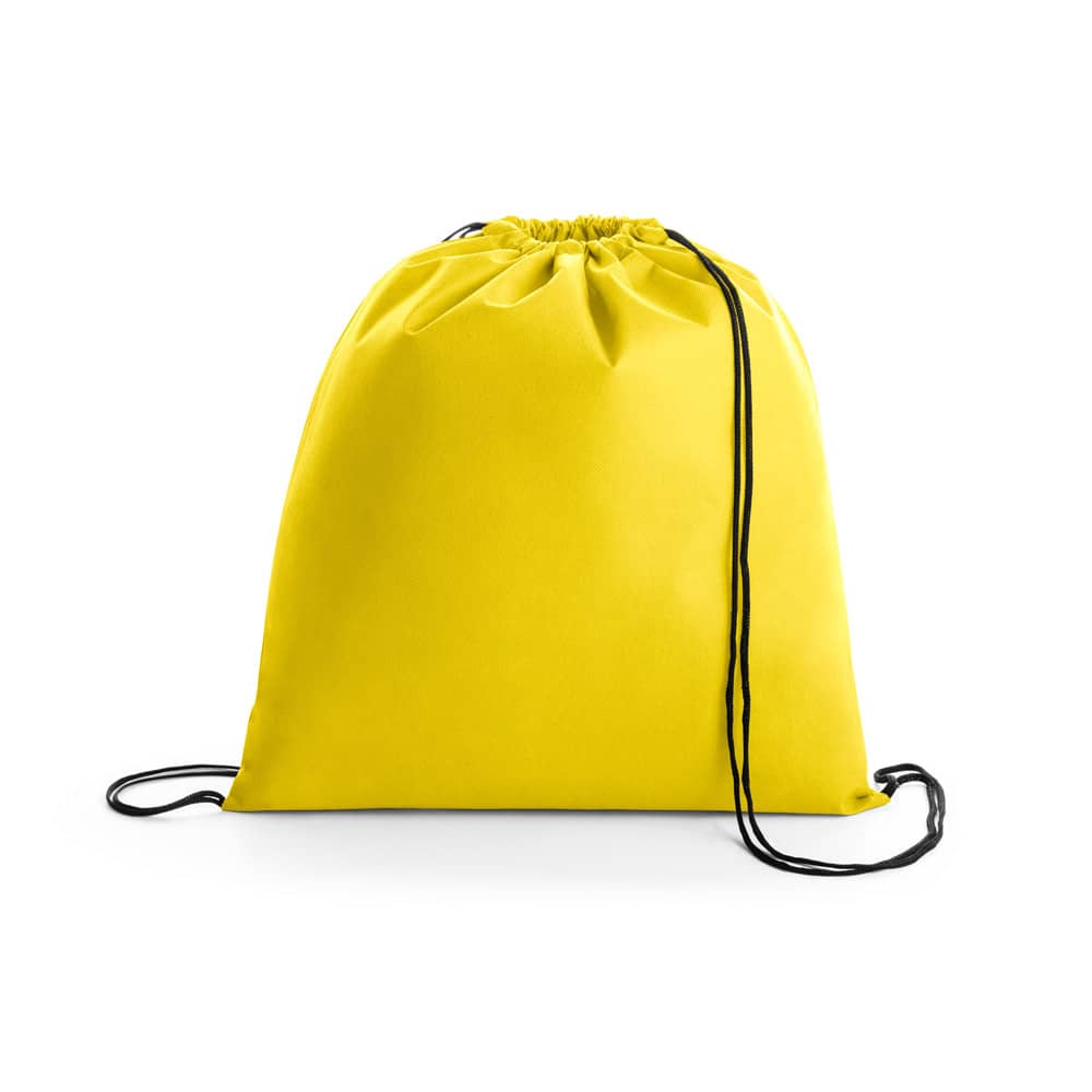 Sacola tipo mochila em non-woven (80 g/m²)