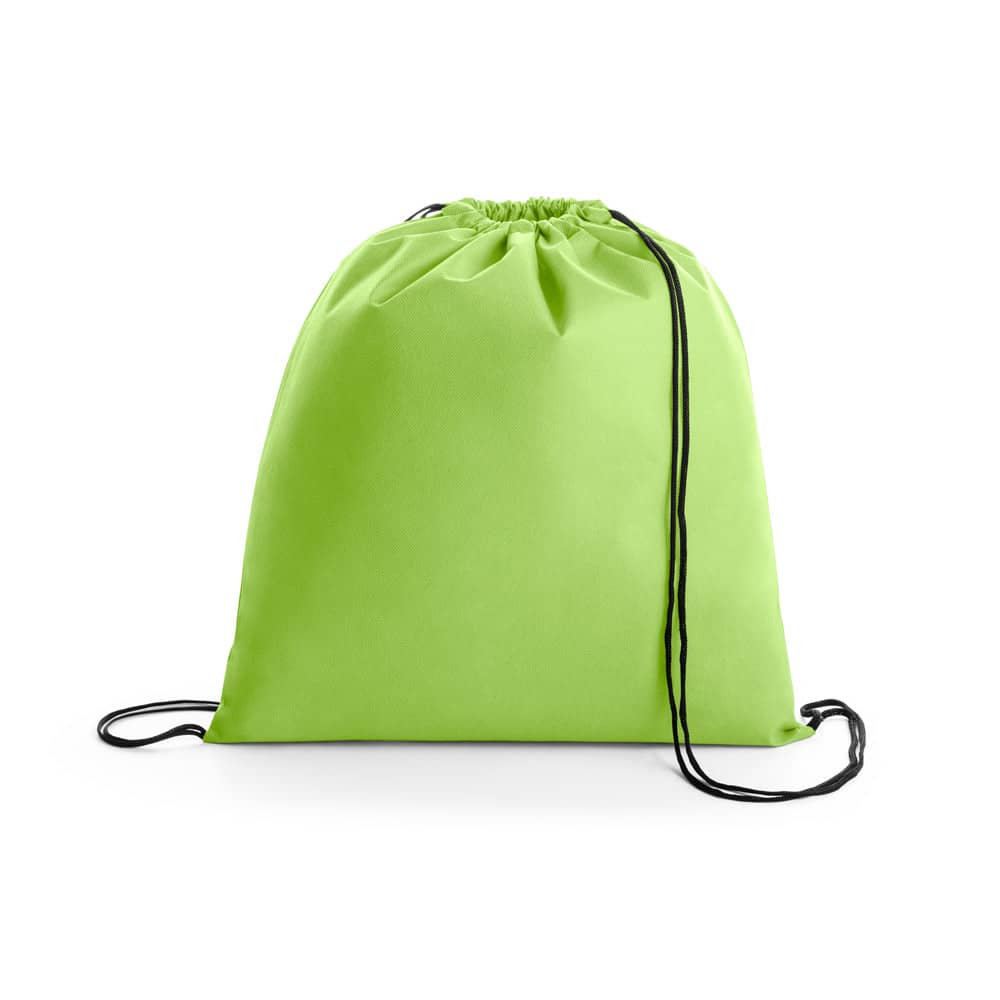 Sacola tipo mochila em non-woven (80 g/m²)