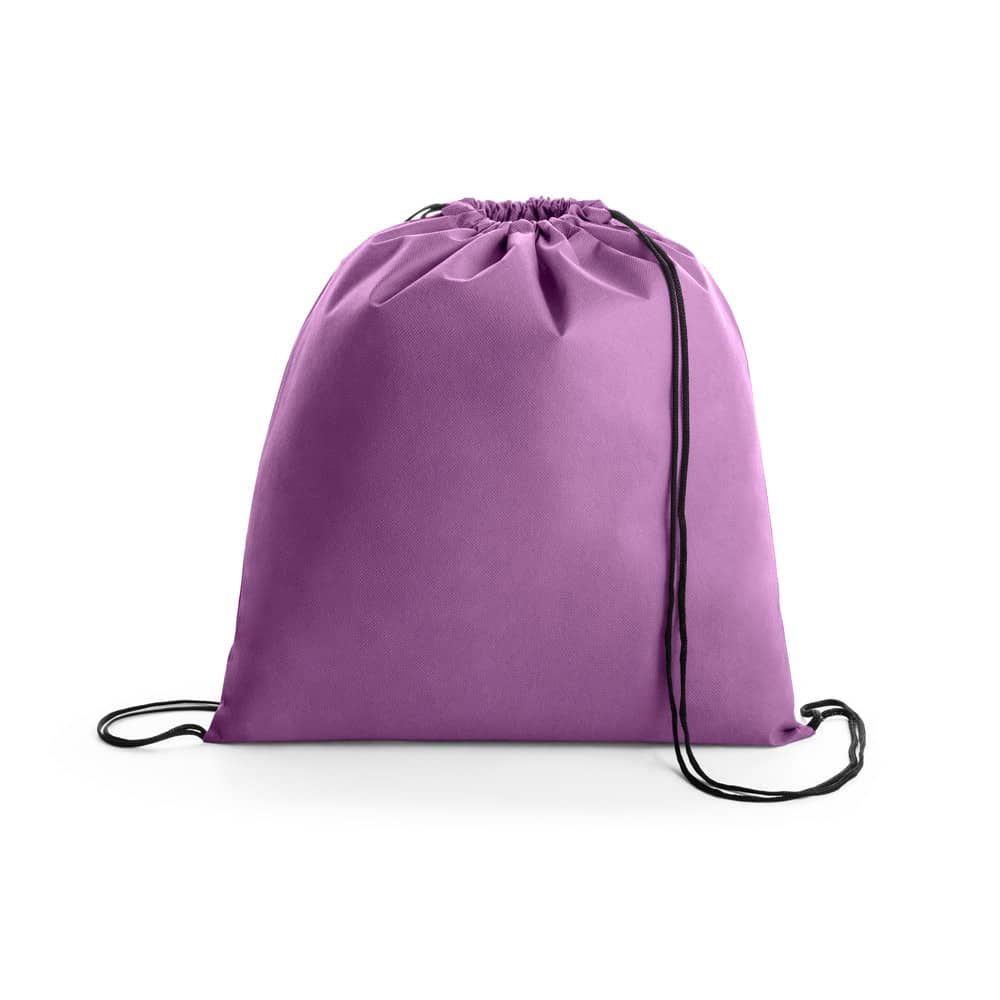 Sacola tipo mochila em non-woven (80 g/m²)
