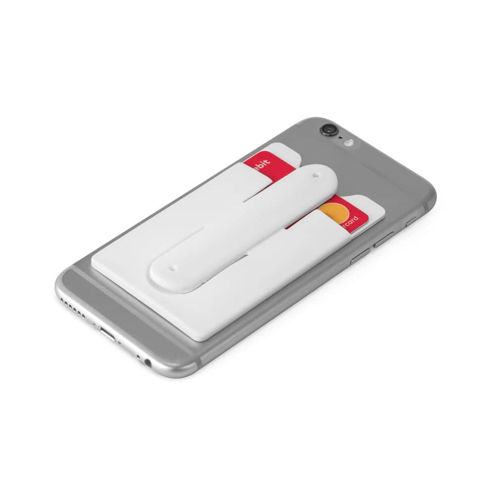Porta cartões para celular em silicone