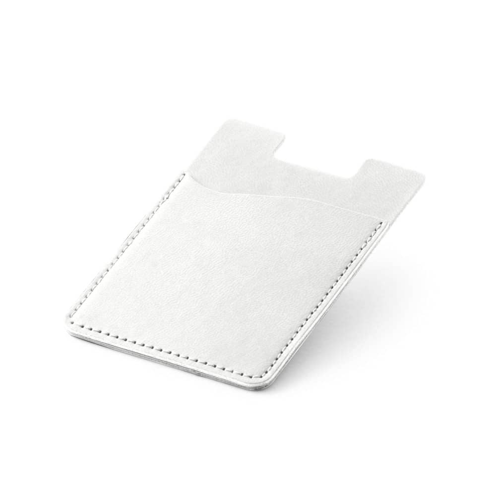 Porta cartões para celular com bloqueio de RFID em PU