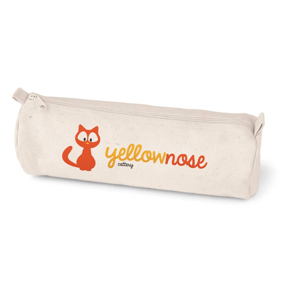 Estojo para lápis em 100% algodão canvas (290 g/m²)