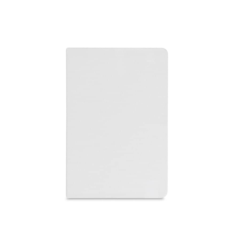 Caderno A5 de capa dura em poliéster 100% reciclado 300D ideal para personalização em sublimação
