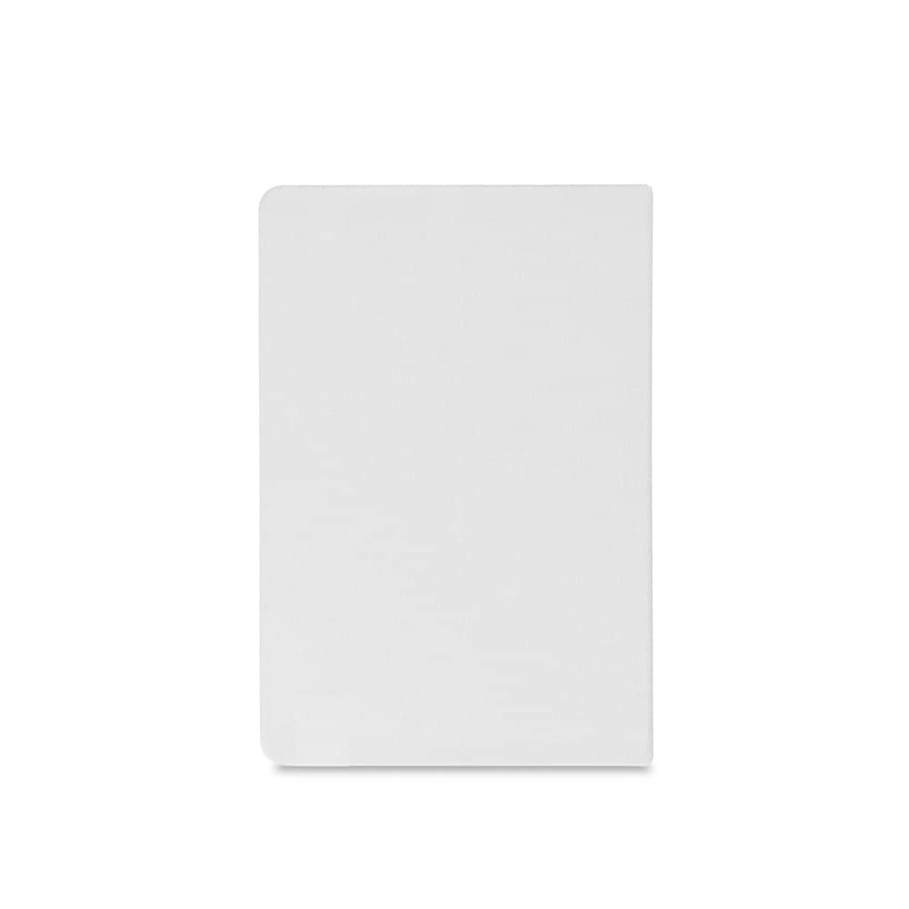 Caderno A5 de capa dura em poliéster 100% reciclado 300D ideal para personalização em sublimação