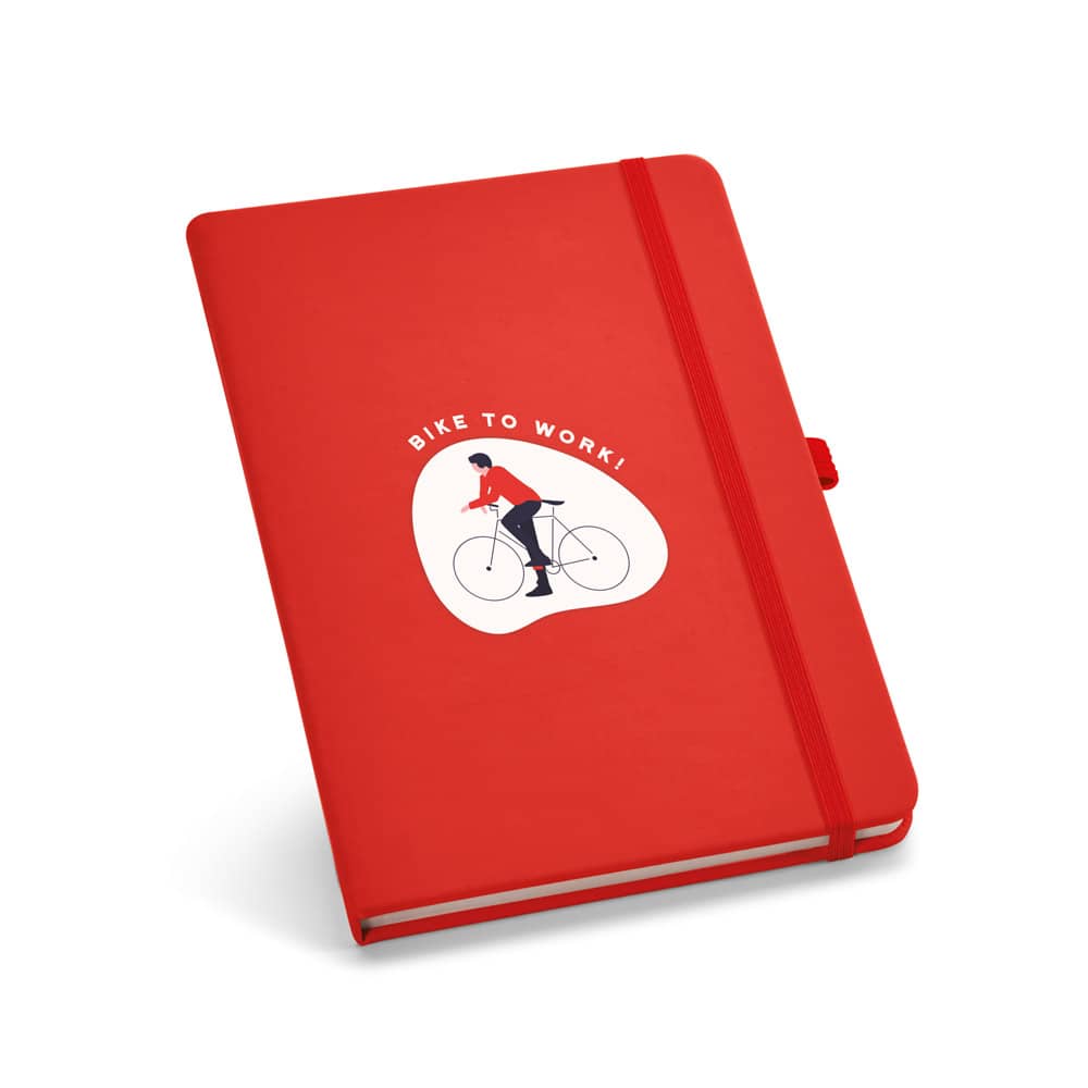 ATWOOD B6. Caderno B6 de capa dura em c.sintético com páginas lisas