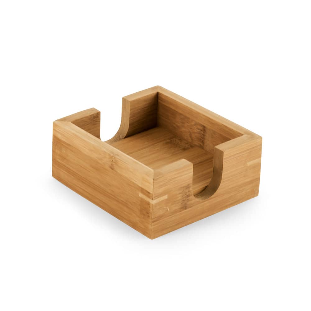 Conjunto de 4 porta copos em bambu