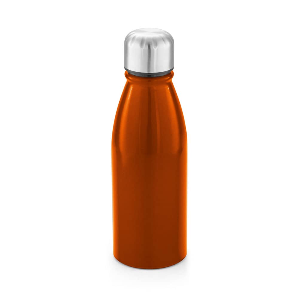 Squeeze em alumínio com tampa em aço inox (500 mL)
