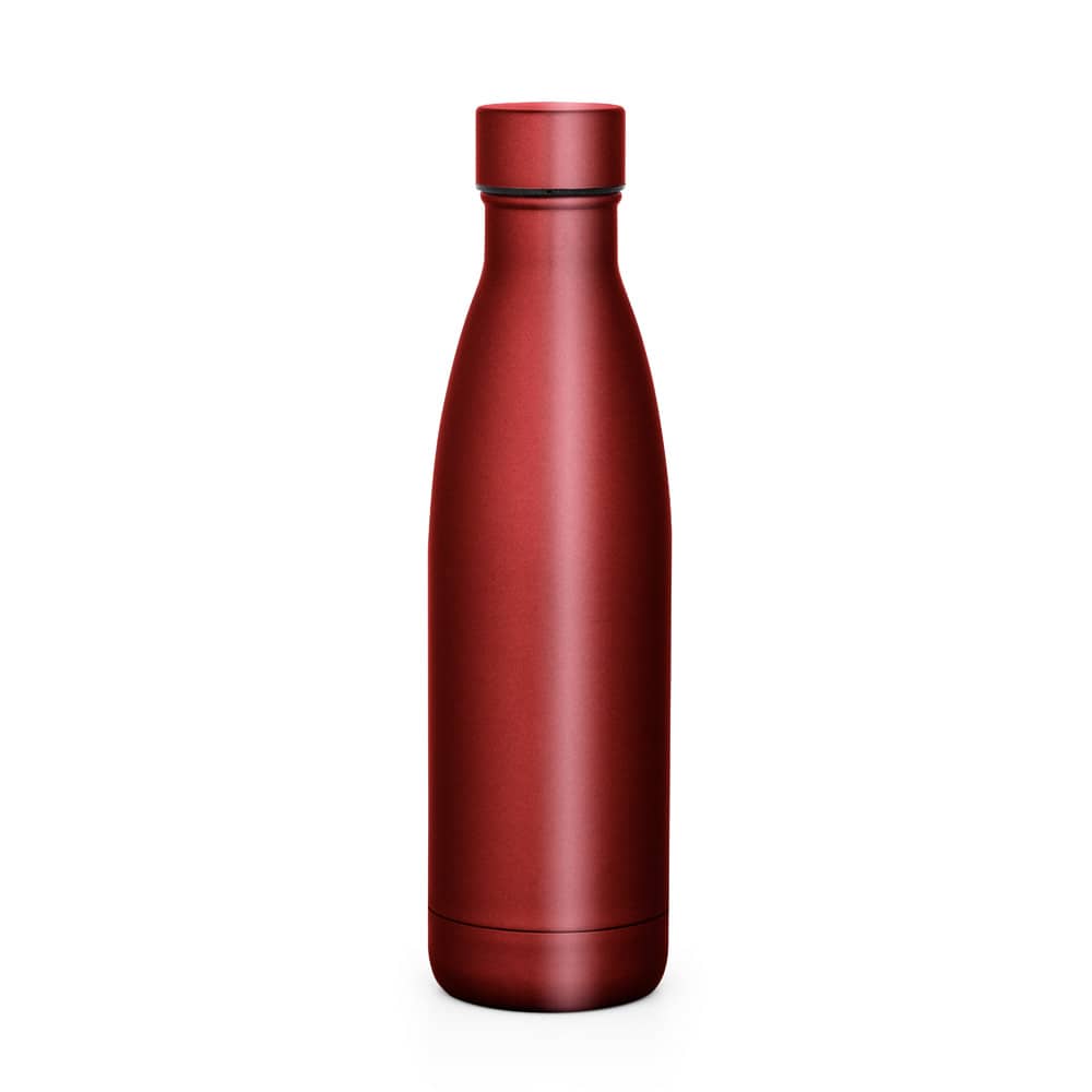 Garrafa térmica em aço inox de parede dupla isolada a vácuo (500 mL)
