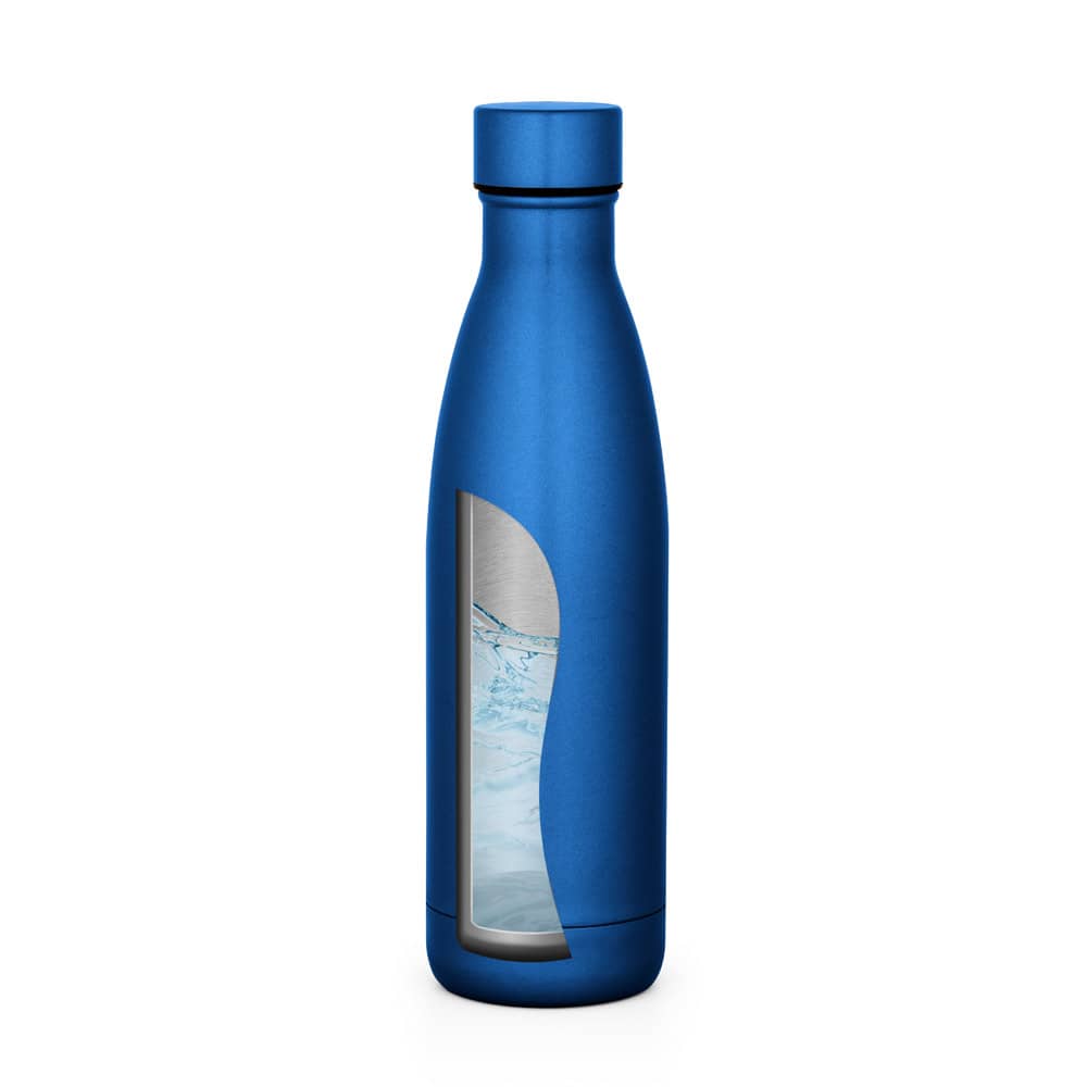 Garrafa térmica em aço inox de parede dupla isolada a vácuo (500 mL)