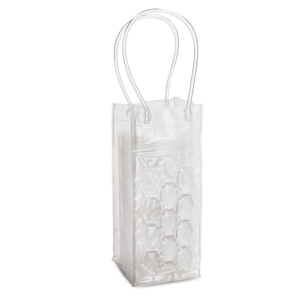 Sacola refrigeradora em PVC para 1 garrafa