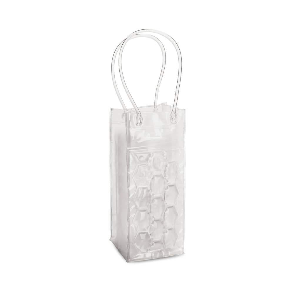 Sacola refrigeradora em PVC para 1 garrafa