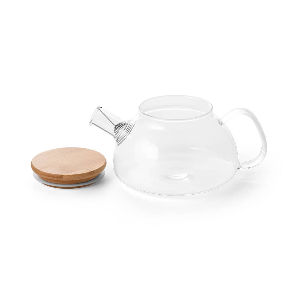 Bule em vidro borossilicato com infusor em aço inox (750 mL)
