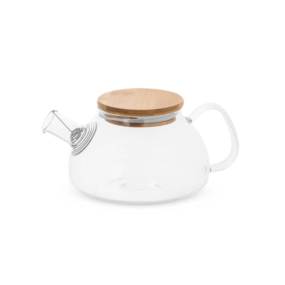 Bule em vidro borossilicato com infusor em aço inox (750 mL)