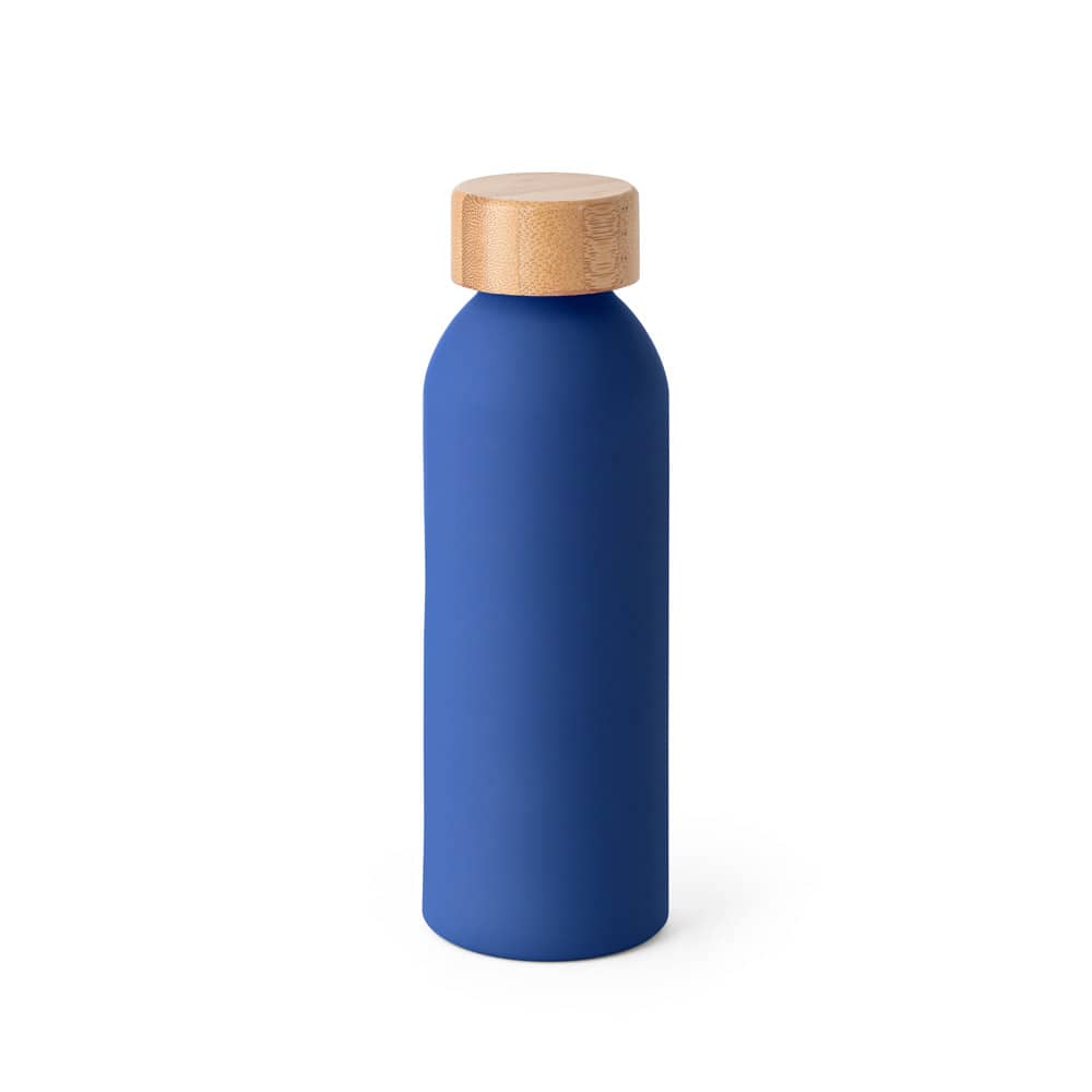 QUETA SOFT. Squeeze em alumínio com acabamento emborrachado (550 mL)
