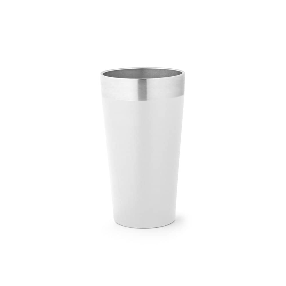 Copo de viagem em aço inox térmico, com parede dupla isolada a vácuo (540 mL)