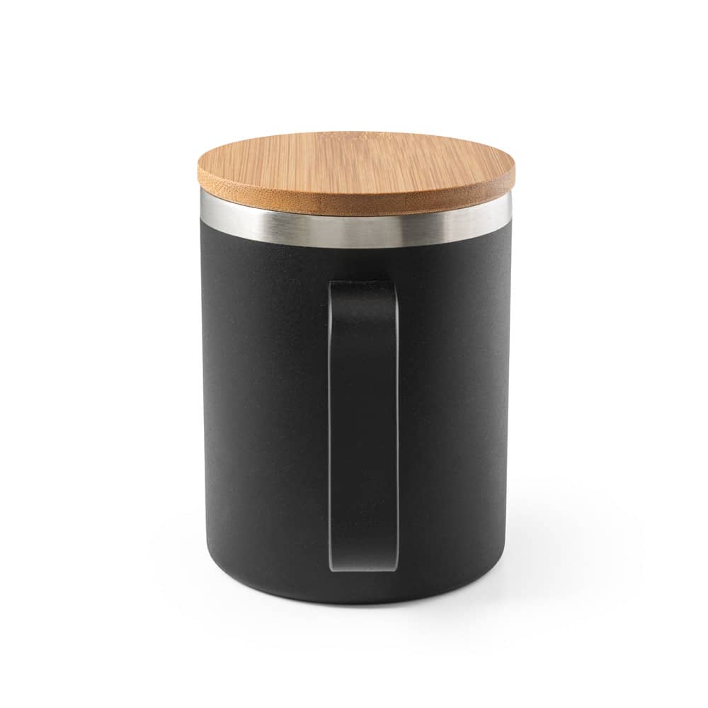 Copo de viagem térmico em aço inox 90% reciclado de parede dupla isolada a vácuo (420 mL)