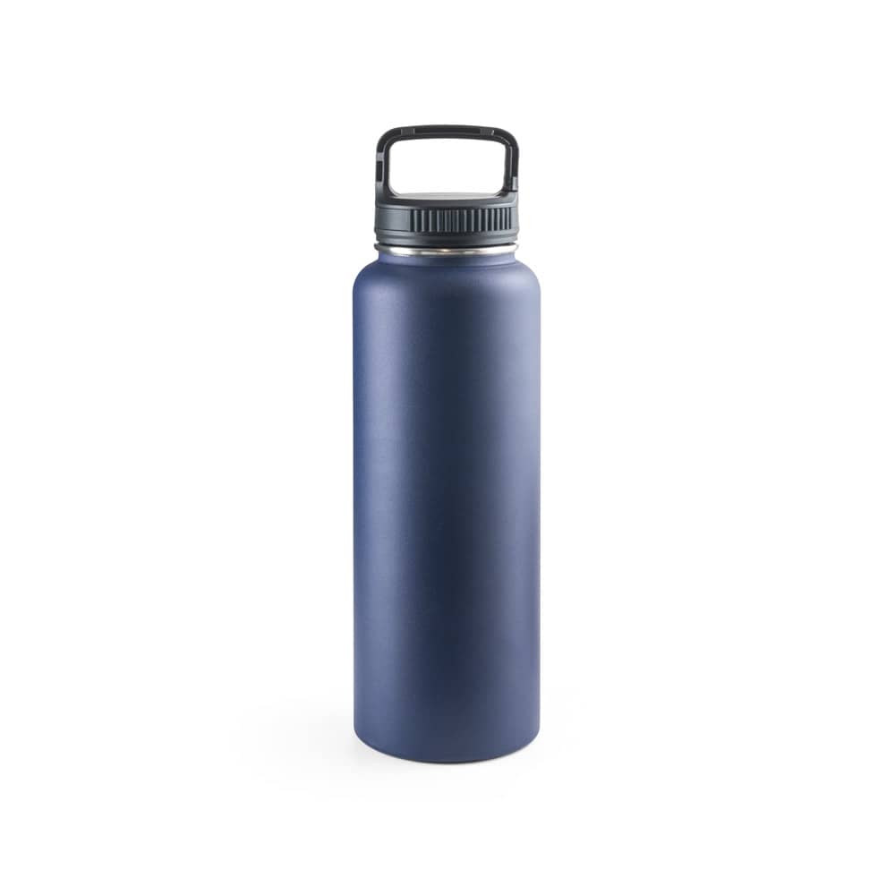 Garrafa esportiva térmica em aço inox 90% reciclado com revestimento em pó (1200 mL)