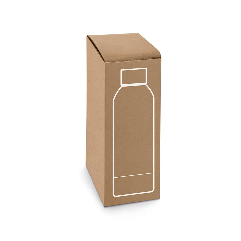 Garrafa térmica em aço inox 90% reciclado de parede dupla isolada a vácuo (550 mL)