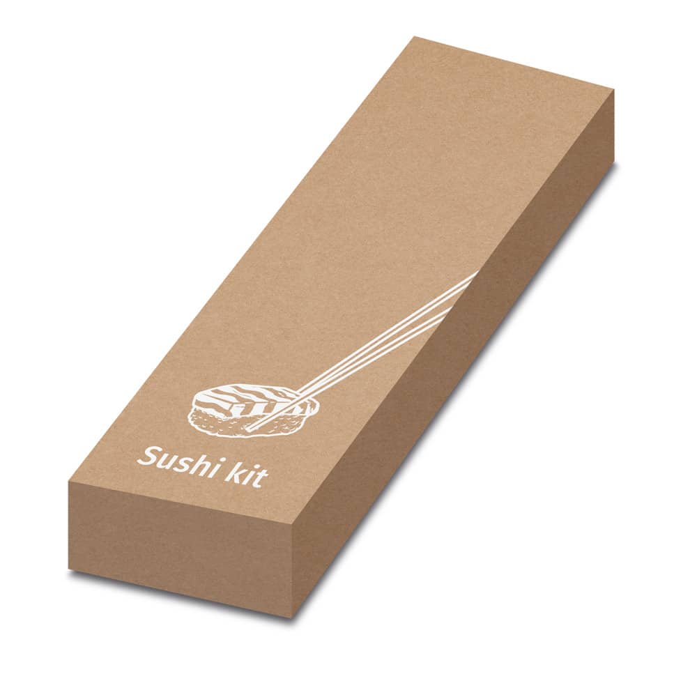 Kit para sushi em bambu