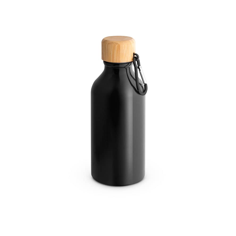 Squeeze em alumínio 100% reciclado com cor sólida brilhante (400 mL)
