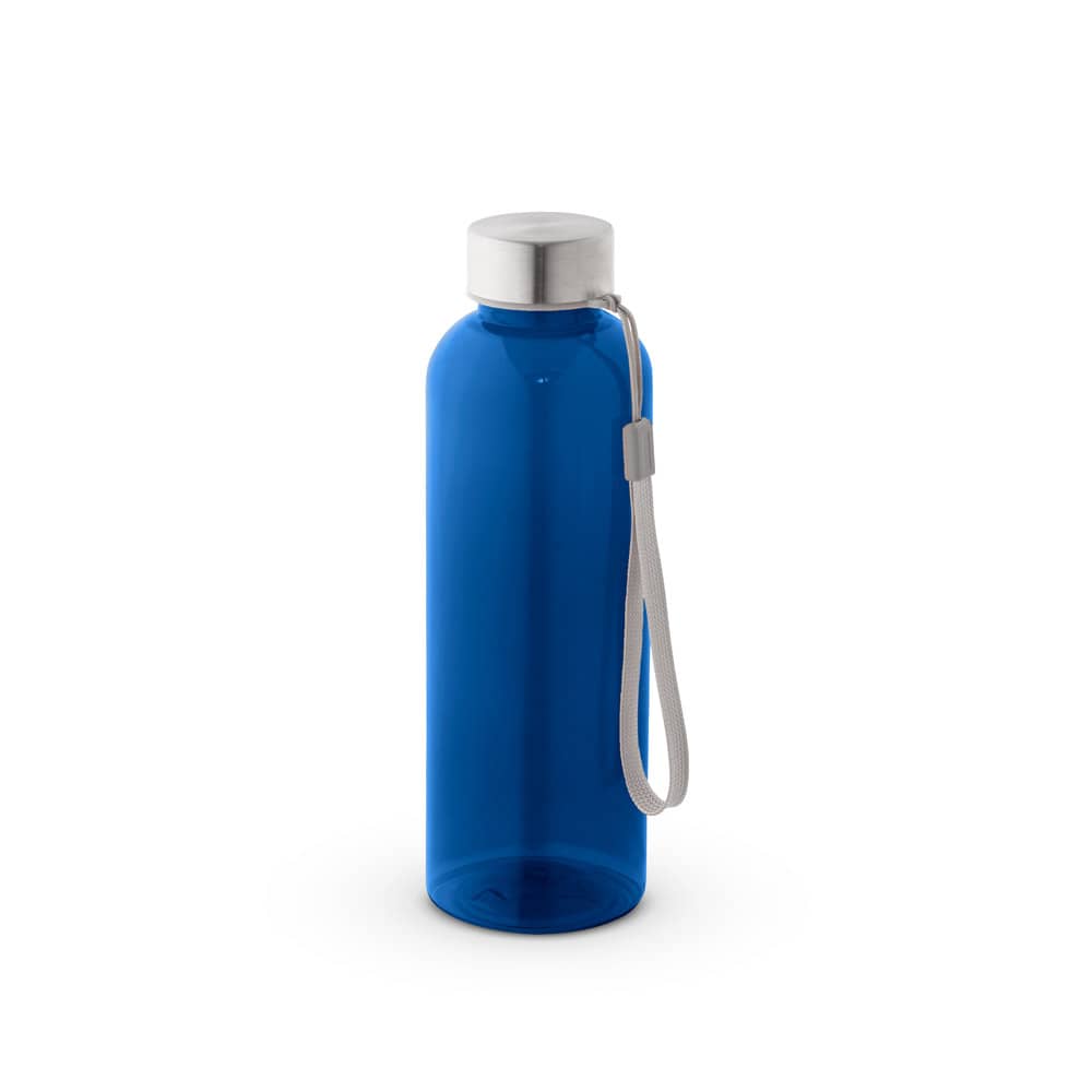 Squeeze em PET 100% reciclado com pega em corda (580 mL)