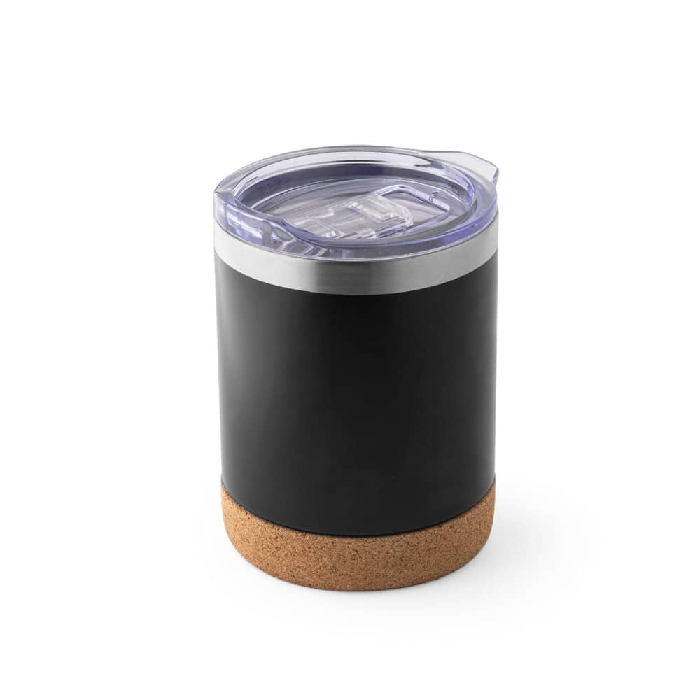 Copo de viagem térmico em aço inox, de parede dupla isolada a vácuo (400 mL)