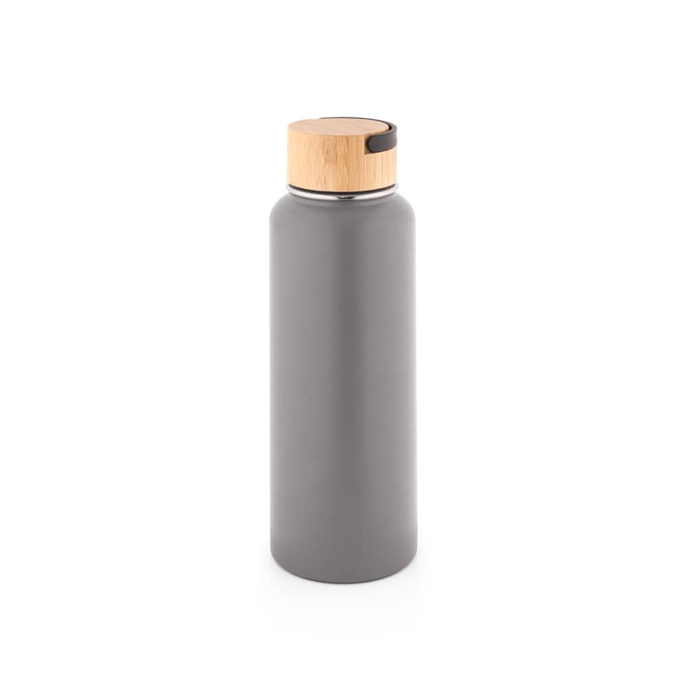 Garrafa térmica em aço inox 90% reciclado de parede dupla isolada a vácuo, com revestimento em pó (1200 mL)